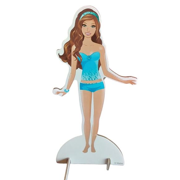 Barbie Paper Doll Fashion Magnet Maker 2001 by Tara Toys Vintage Play Style - Picture 8 of 12